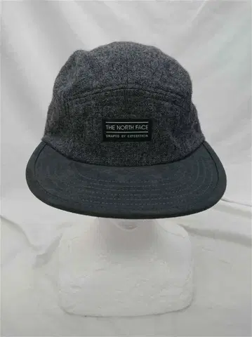 더 노스 페이스 울 캡 그레이 계열 5패널 모자