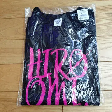 3대째 JSB 토사카 히로오미 쭈리 티셔츠 L 사이즈