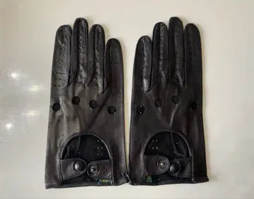 택 포함 새상품 셀모네타 남성용 장갑 블랙 이탈리아제 신사 드라이빙