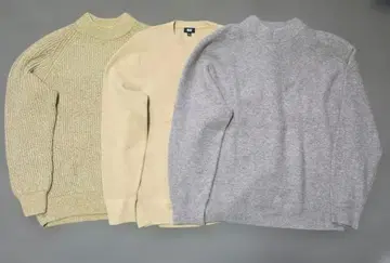 L 사이즈 유니클로 스웨터 니트 3종 세트
