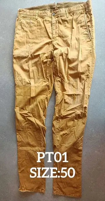 PT01 슬림 핏 치노 팬츠