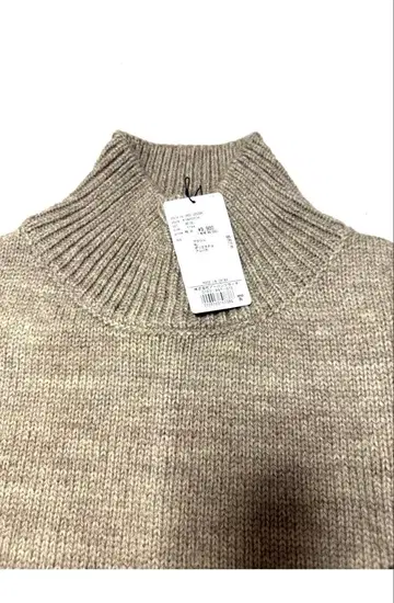 택 포함 새상품 어반 리서치 URBAN RESEARCH 터틀 니트