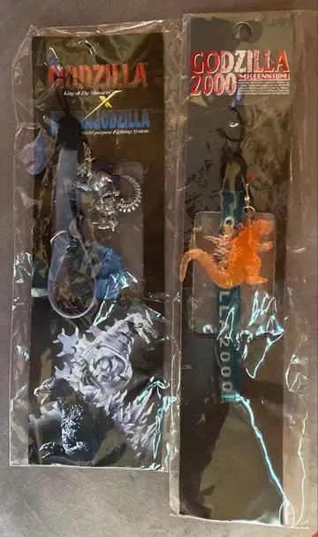 고질라 메카고질라 마스코트 키링 스트랩 세트