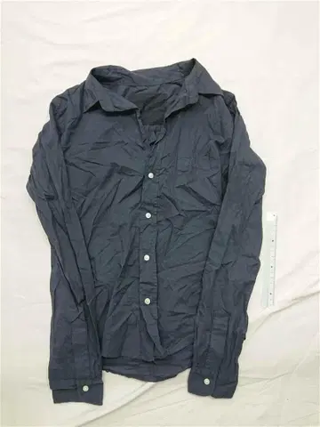 프랭크 & 일리 BARRY 코튼 셔츠 네이비 계열 XXS 사이즈