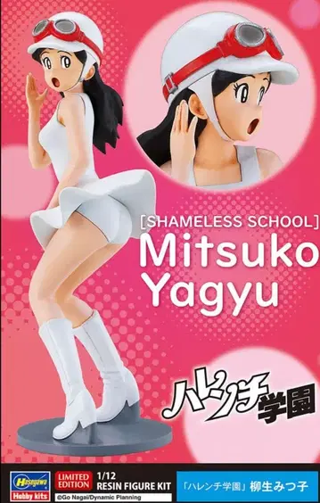 야규 미츠코 하렌치 학원 미도색 레진 키트 하세가와 미개봉 상품