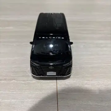 도요타 VELLFIRE 블랙 미니카