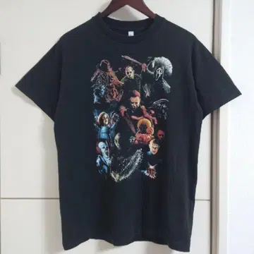 호러 영화 T셔츠 무비 캐릭터 구제 의류 제이슨 차키