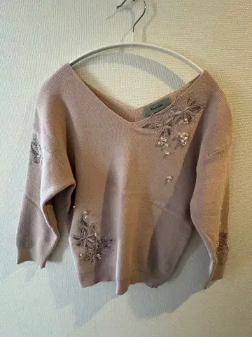 Rirandture 자수 장식 긴팔 니트