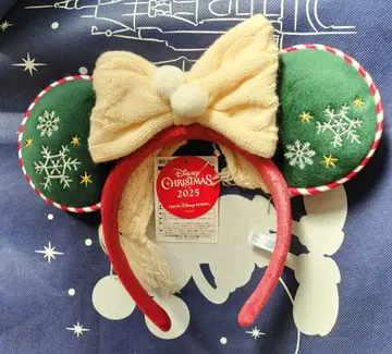 머리띠 디즈니 크리스마스 2025 미니 리본