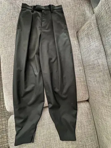 오버턱 팬츠 블랙 0T