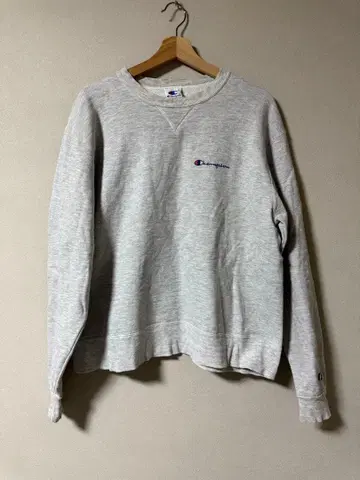 Champion 그레이 맨투맨 트레이닝복 멕시코제 파랑 택