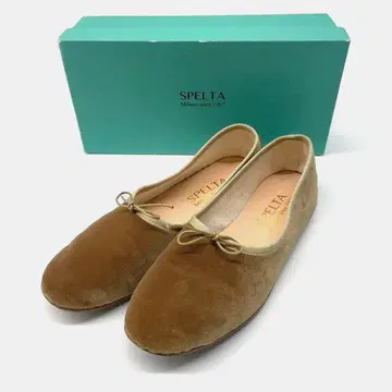 SPELTA 벨벳 발레 슈즈 E2719
