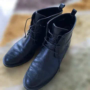 TARO HORIUCHI STYLE 81 숏부츠 가죽 블랙