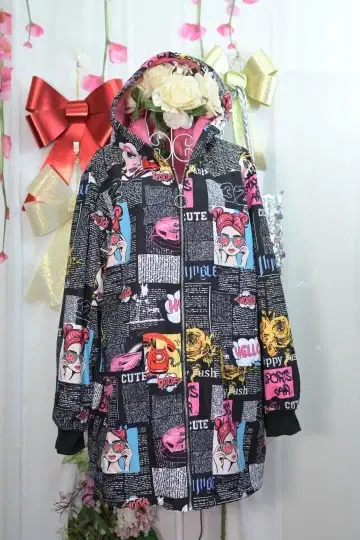 새상품 추가 OFF LL 아메리칸 팝 집업 루즈핏 자켓 9011