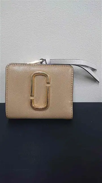 마크 제이콥스 스냅샷 접이식 지갑 베이지 계열 x 그린 계열