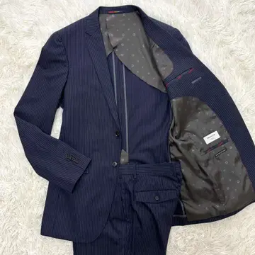 [ 미사용급 ] XL 사이즈 실크 스트레치 오리히카 비즈니스 정장 Y8