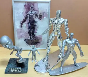 마블 실버 서퍼 피규어 모음 세트