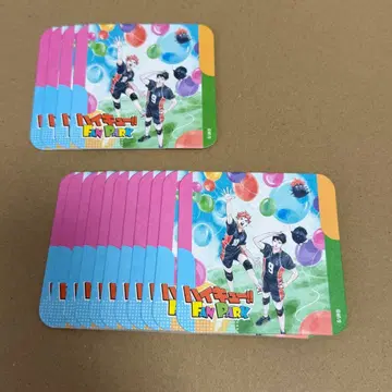 하이큐 팬파크 아트 코스터 특전 카게야마 히나타