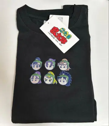 닌타마 란타로 T셔츠 육학년 블랙 L사이즈