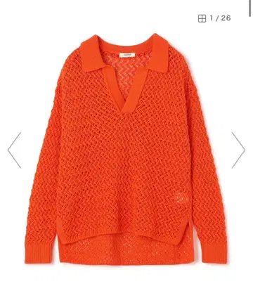 MACPHEE 메쉬 코튼 스키퍼 풀오버