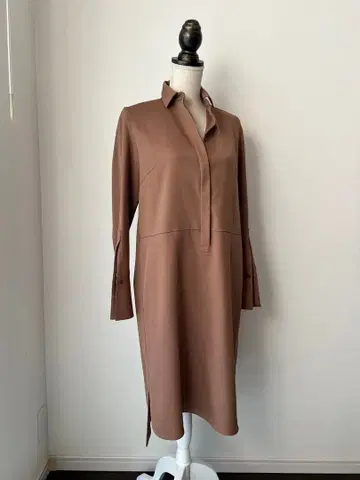 비팅 하트 카멜 원피스