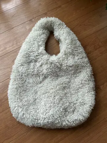 Doudou 에코 퍼 백 아이보리