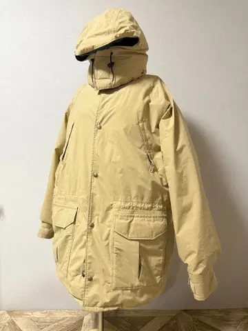 L.L.Bean 남성용 다운 자켓 미국제 베이지 고어텍스