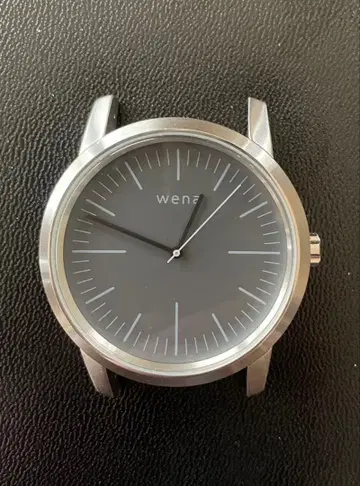 wena 손목시계 그레이 스테인리스 선착순!