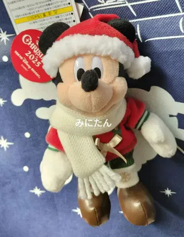 미키 배지 크리스마스 2025 디즈니 크리스마스 인형 배지