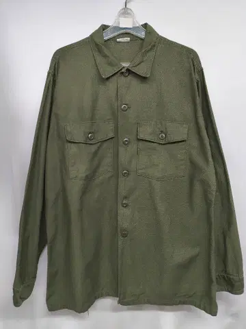 US ARMY 60s OG-107 유틸리티 셔츠 빅 사이즈 레어