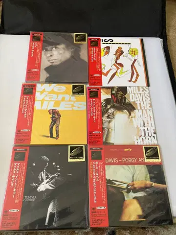 마일스 데이비스 종이 재킷 CD 6장 세트