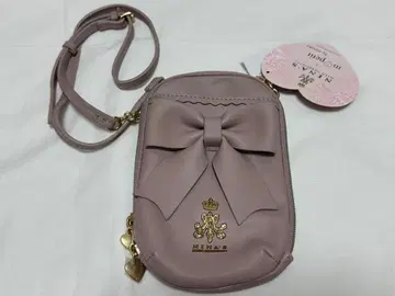 시마무라 NINA'S 아오키 미사코 스마트폰 숄더 체인 숄더 핑크