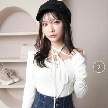 립 서비스 니트 초커