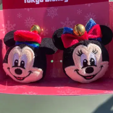 디즈니 크리스마스 미키 미니 반지