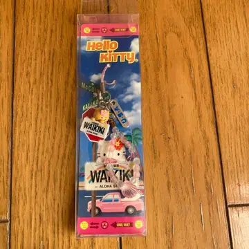 일광화상 키티 지역 한정 키티 스트랩 하와이 와이키키 키링