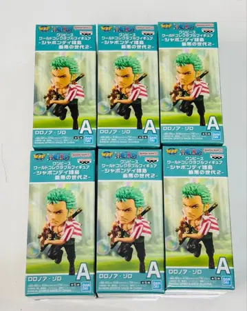 원피스 월드 컬렉터블 피규어 최악의 세대 2 조로 6개