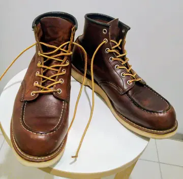 US 9.5D 레드윙 8138 브라이어 오일 슬릭 REDWING