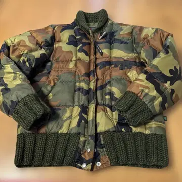 Woods 카모플라쥬 다운 자켓 9154