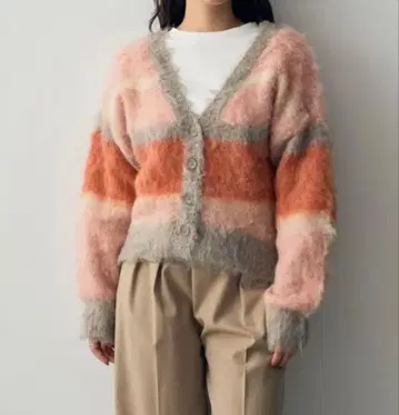 YECCA VECCA 스트라이프 가디건