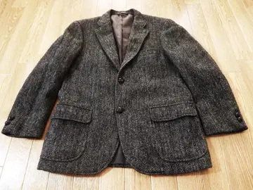 뉴요커 해리스 트위드 헤링본 테일러드 자켓 AB4
