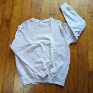 미사용!!굿 스피드 핑크 맨투맨 트레이닝복 M 사이즈