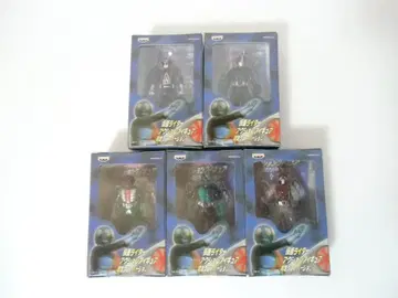 미사용품 가면라이더 액션 피규어 한정 클리어 버전 전 5체