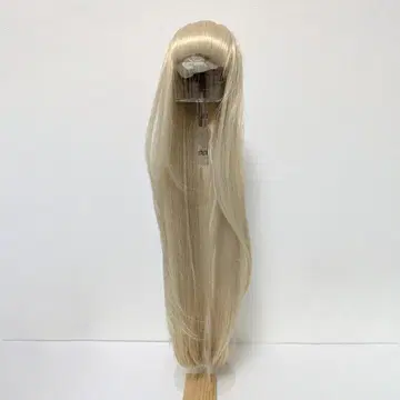 SD용 가발 롱 50cm 화이트 베이지 [ 묶음 구매 퀘스트 ]