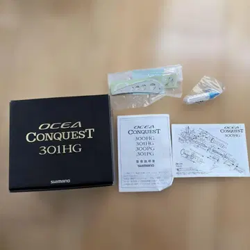 OCEA CONQUEST 301HG 베이트 낚시릴 골드