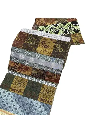 A 미사용 새상품 새상품급 후쿠로 오비 교토 니시진 오리쇼 카와시마