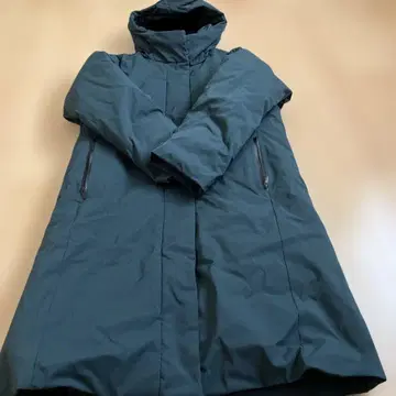 울트라 웜 하이브리드 다운 롱 코트