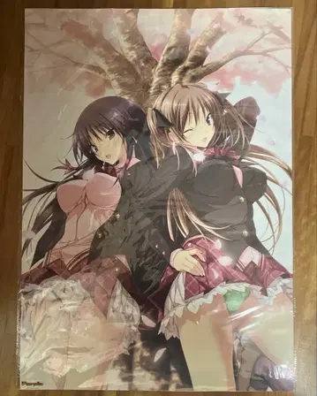 미래 노스탤지어 퍼플 소프트웨어 B2 포스터 2장 세트 안나 이오리