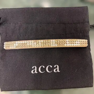 acca 아카 오드리 핑크 머리핀 롱 타입