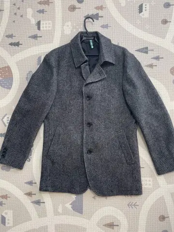 COMME CA MEN 울 피코트 L 그레이