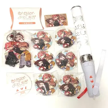 아라나루메이 응원봉 캔뱃지 오토시다마 아라키 nqrse 메이짱